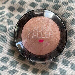 Laura Geller Baked Blush-n-Brighten Marbleized Blush Travel Size~Ethereal Rose